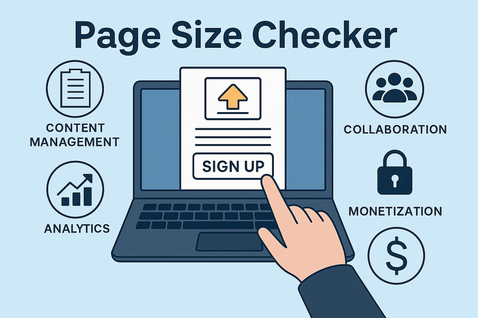 page size checker uploadarticle.com