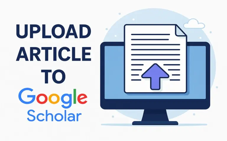 Upload Article to Google Scholar