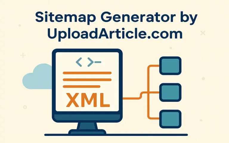 Sitemap Generator by UploadArticle.com