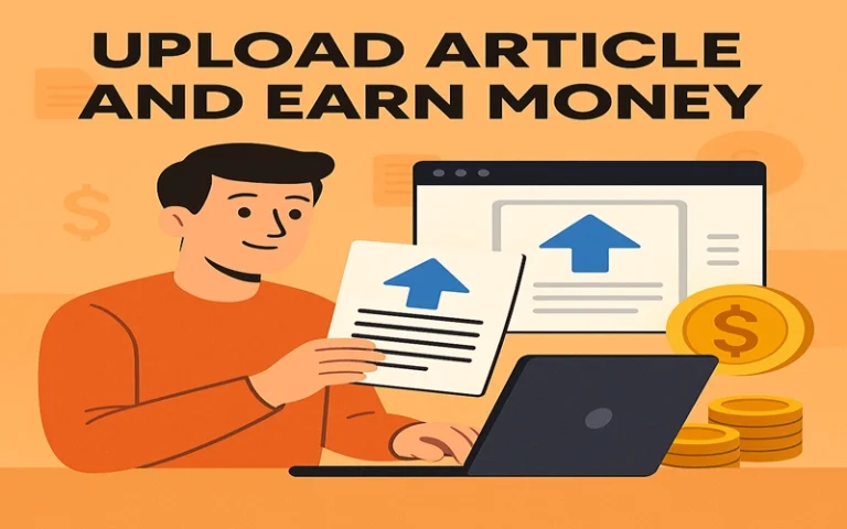 Upload Article and Earn Money
